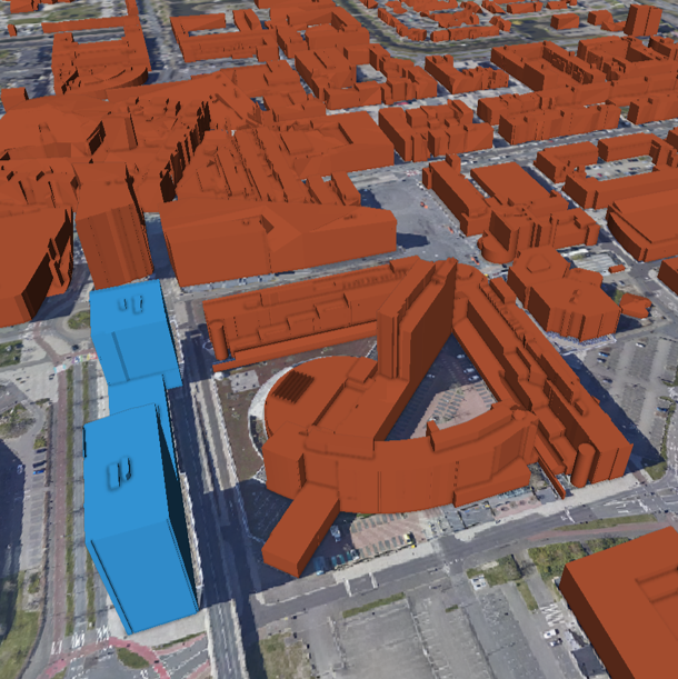 digital twin 3D gebouwmodellen